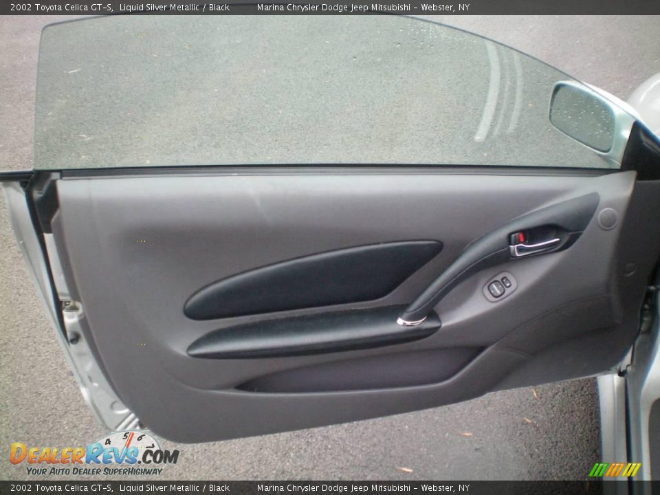 2002 Toyota Celica GT-S Liquid Silver Metallic / Black Photo #10
