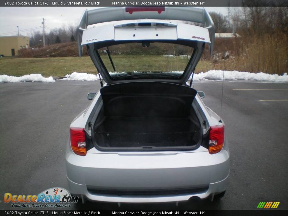 2002 Toyota Celica GT-S Liquid Silver Metallic / Black Photo #12