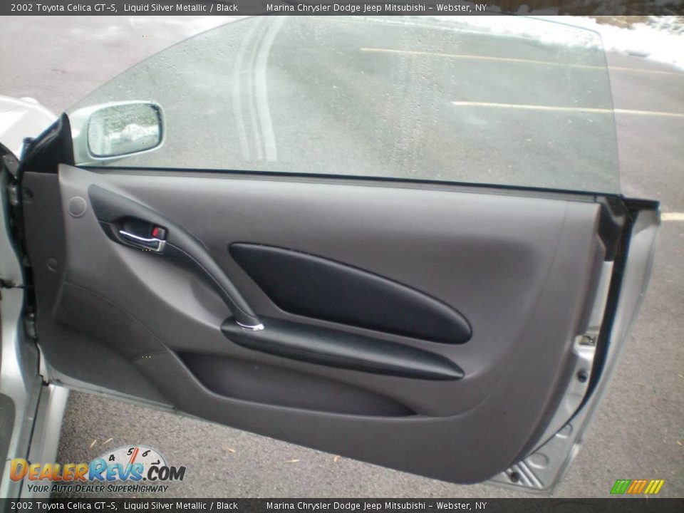 2002 Toyota Celica GT-S Liquid Silver Metallic / Black Photo #14