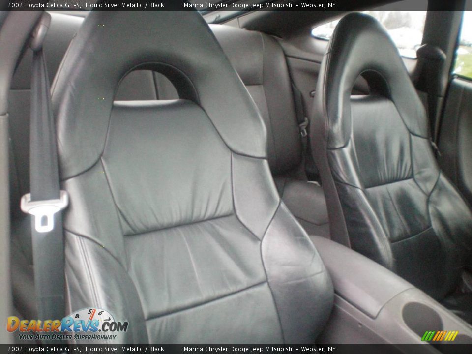 2002 Toyota Celica GT-S Liquid Silver Metallic / Black Photo #16