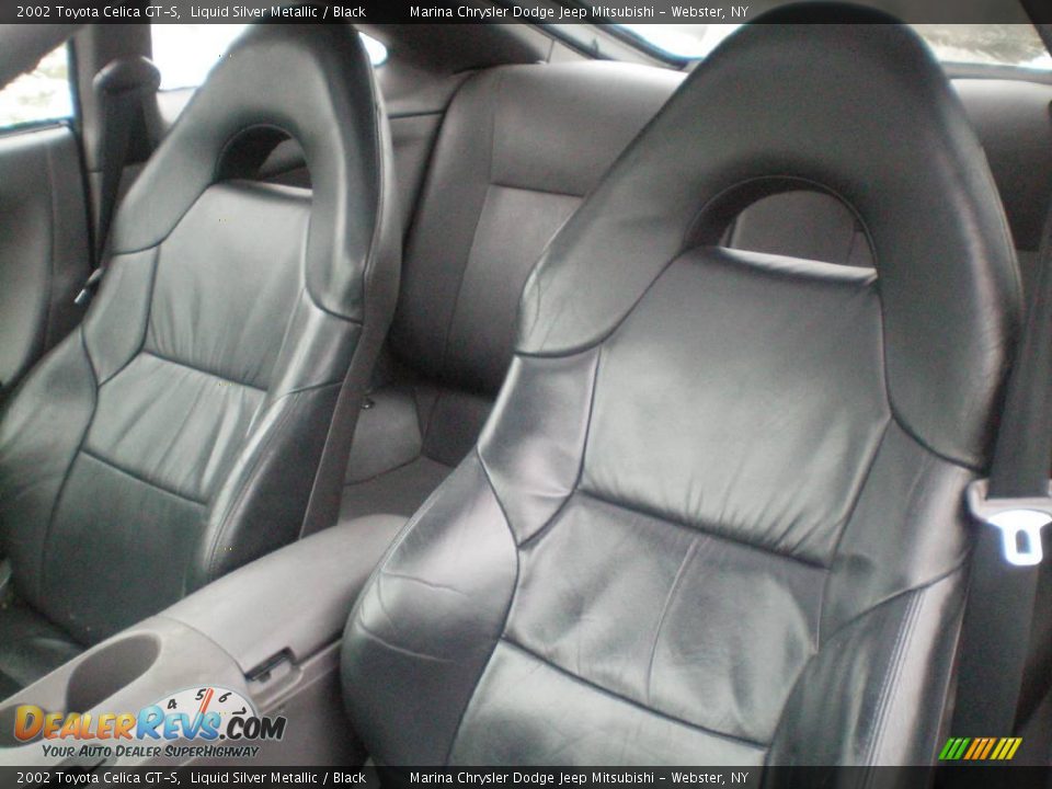 2002 Toyota Celica GT-S Liquid Silver Metallic / Black Photo #17