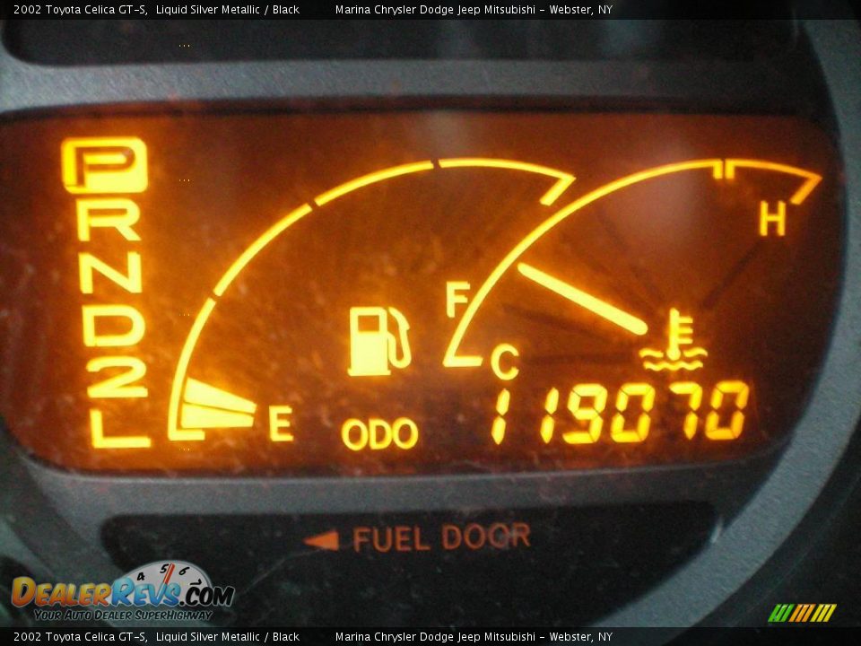 2002 Toyota Celica GT-S Liquid Silver Metallic / Black Photo #24