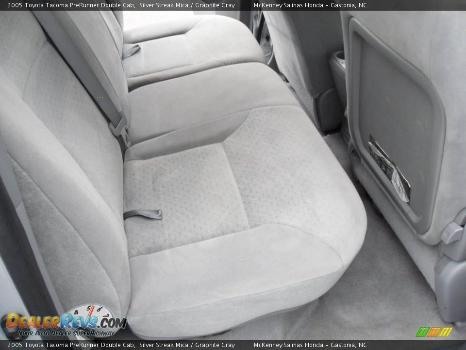 2005 Toyota Tacoma PreRunner Double Cab Silver Streak Mica / Graphite Gray Photo #13