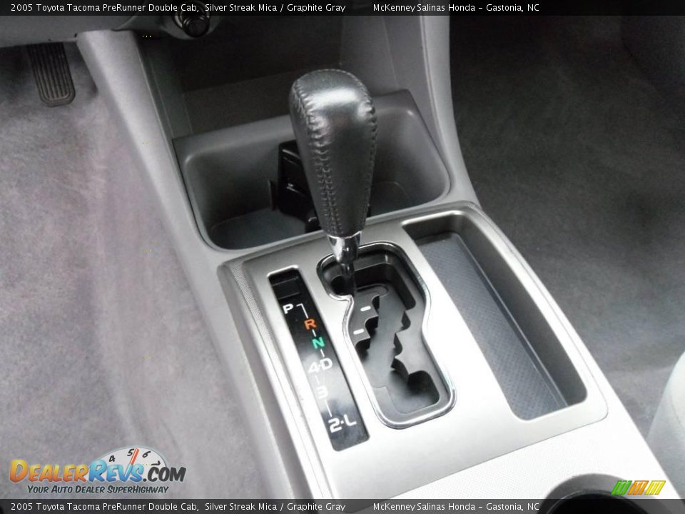 2005 Toyota Tacoma PreRunner Double Cab Silver Streak Mica / Graphite Gray Photo #22