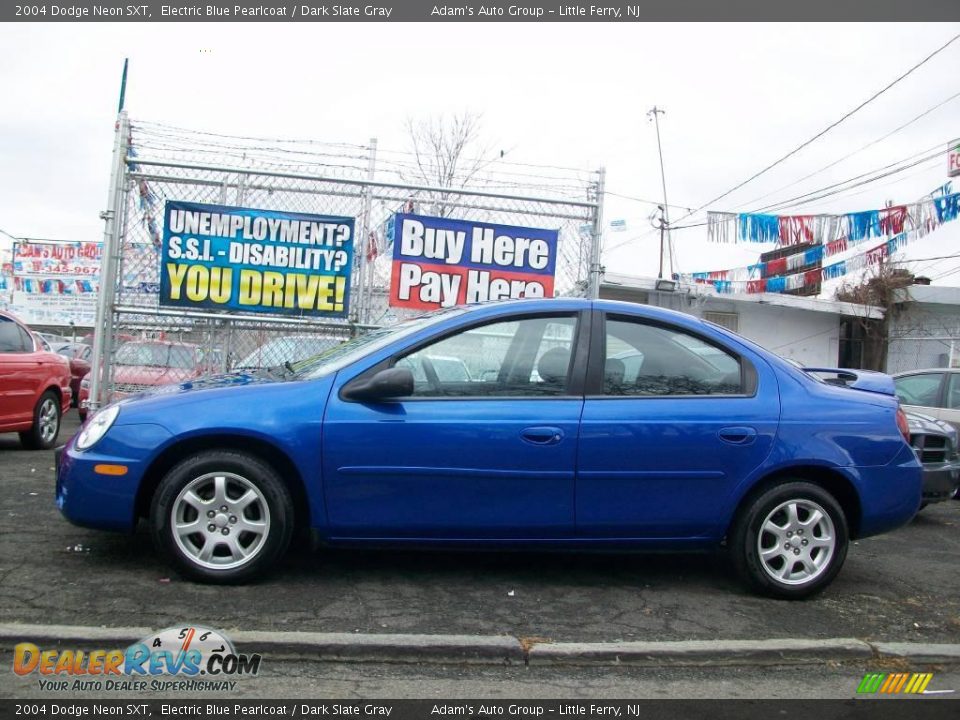 2004 Dodge Neon SXT Electric Blue Pearlcoat / Dark Slate Gray Photo #1