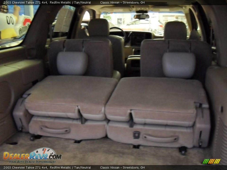 2003 Chevrolet Tahoe Z71 4x4 Redfire Metallic / Tan/Neutral Photo #33