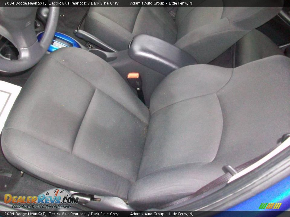 2004 Dodge Neon SXT Electric Blue Pearlcoat / Dark Slate Gray Photo #10