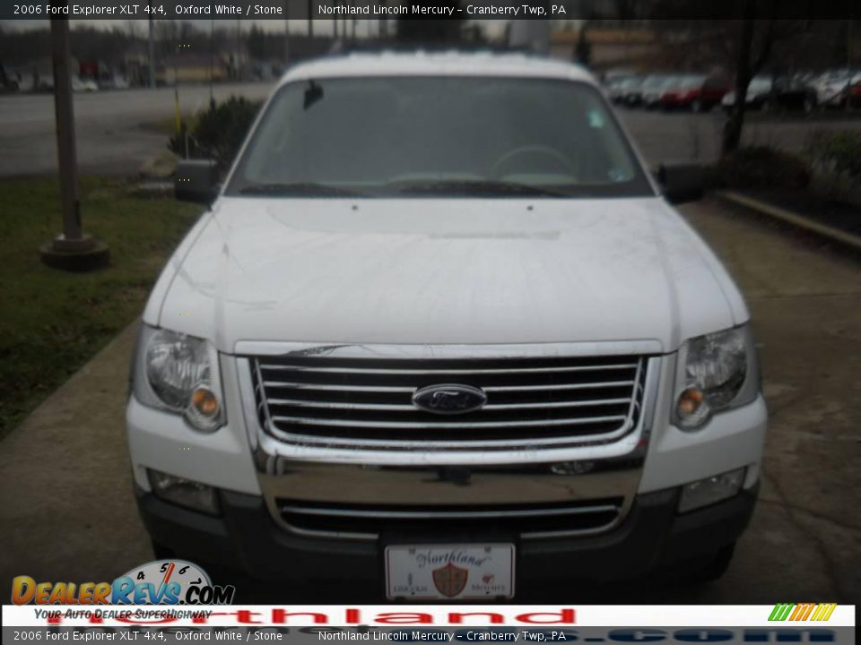 2006 Ford Explorer XLT 4x4 Oxford White / Stone Photo #14