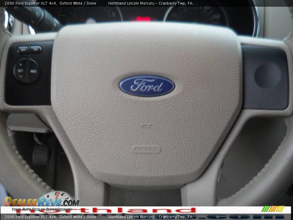 2006 Ford Explorer XLT 4x4 Oxford White / Stone Photo #19