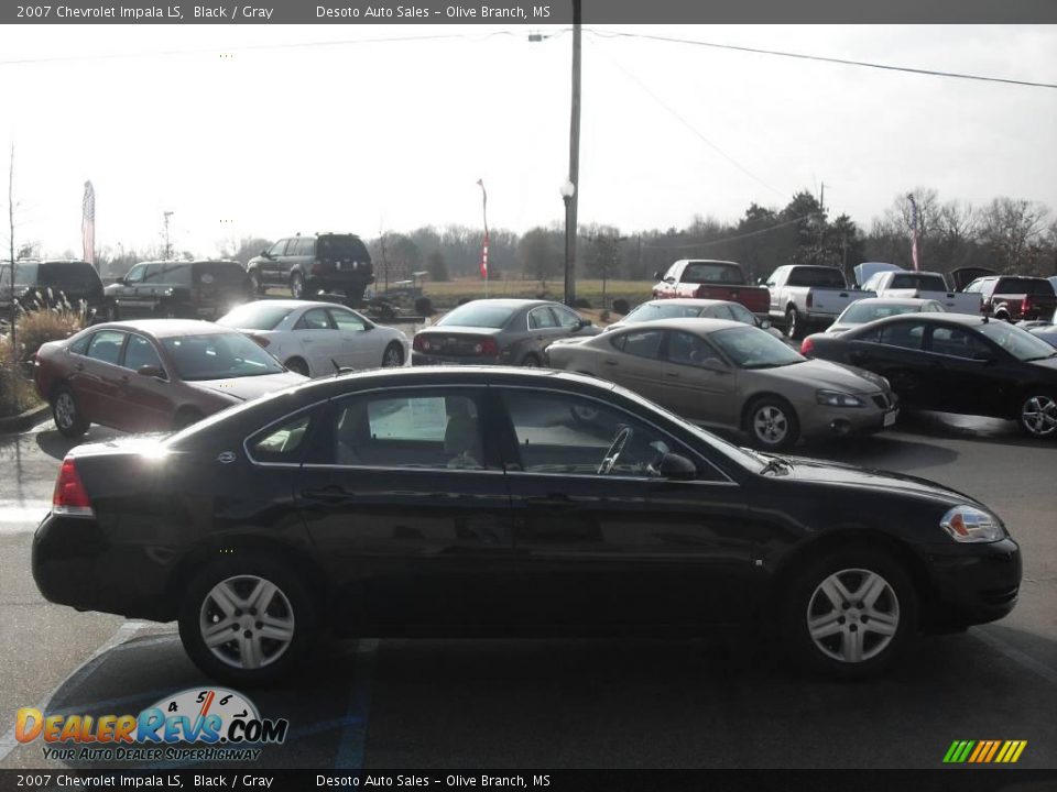 2007 Chevrolet Impala LS Black / Gray Photo #5