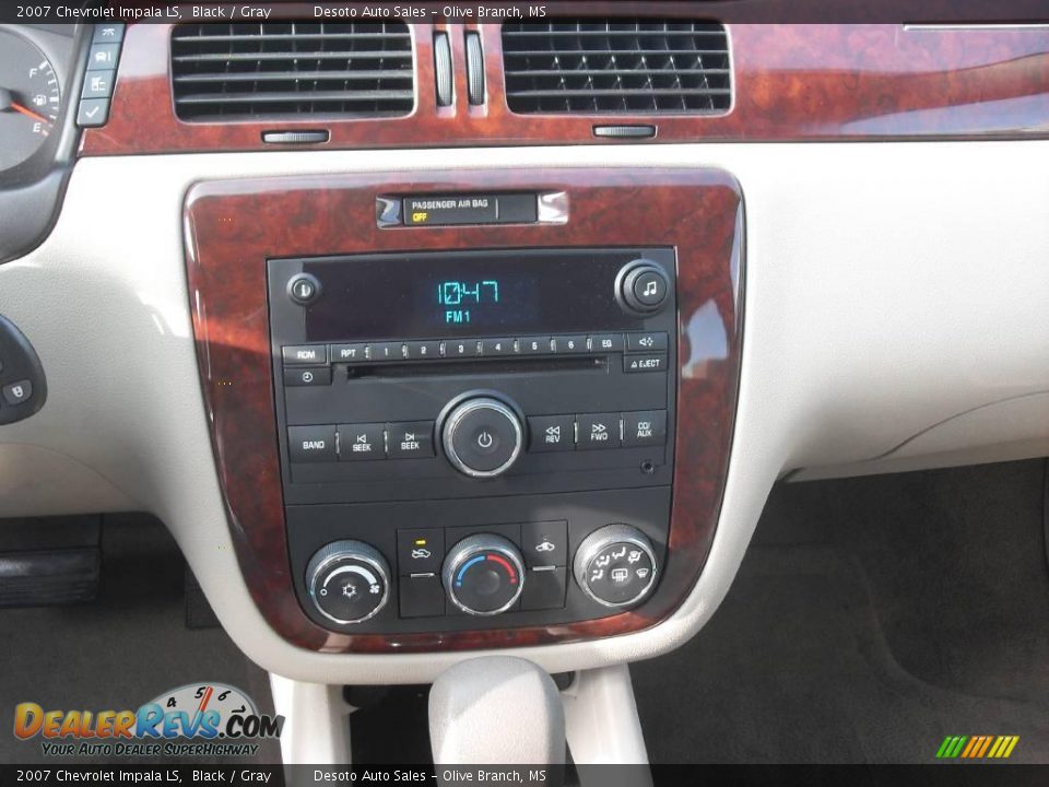 2007 Chevrolet Impala LS Black / Gray Photo #11