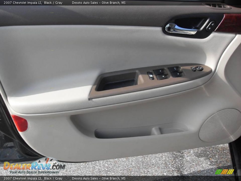 2007 Chevrolet Impala LS Black / Gray Photo #13