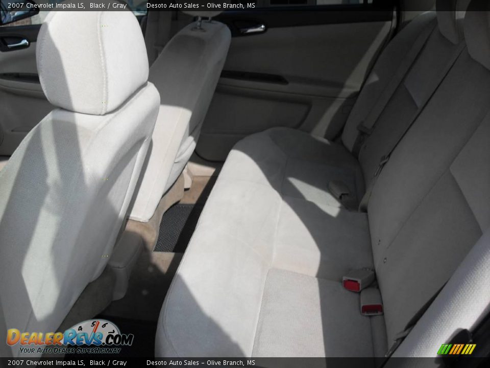 2007 Chevrolet Impala LS Black / Gray Photo #15