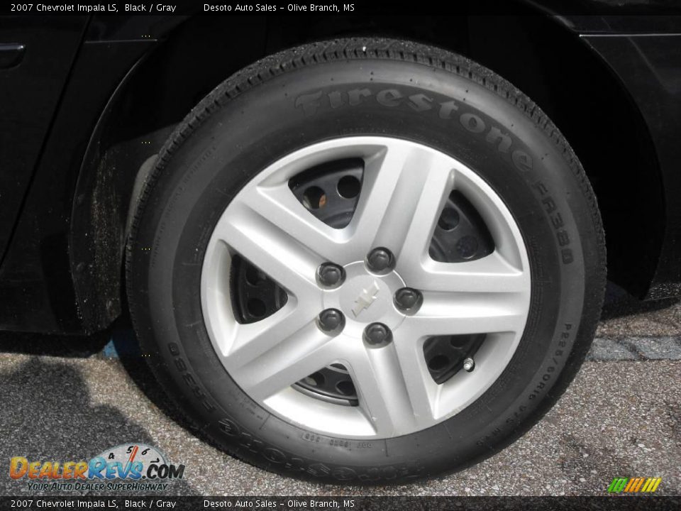 2007 Chevrolet Impala LS Black / Gray Photo #17