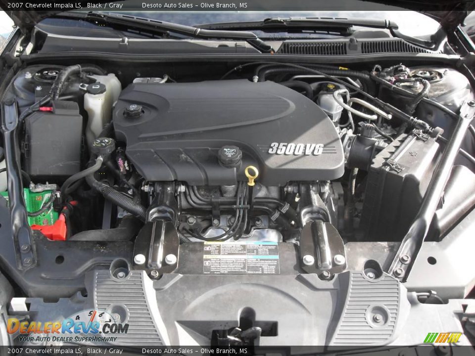 2007 Chevrolet Impala LS Black / Gray Photo #19