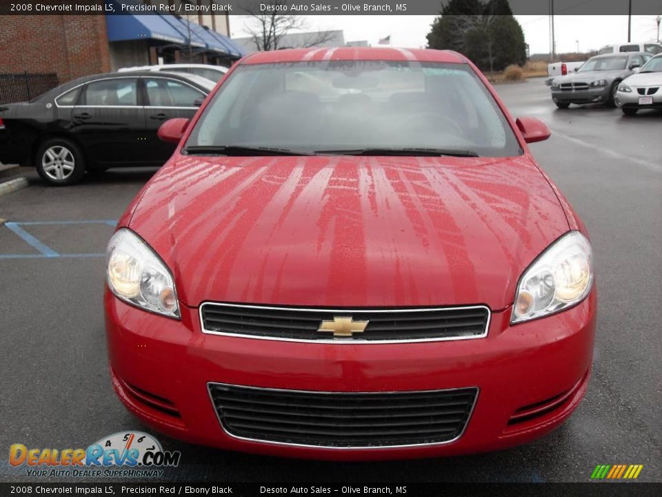 2008 Chevrolet Impala LS Precision Red / Ebony Black Photo #3