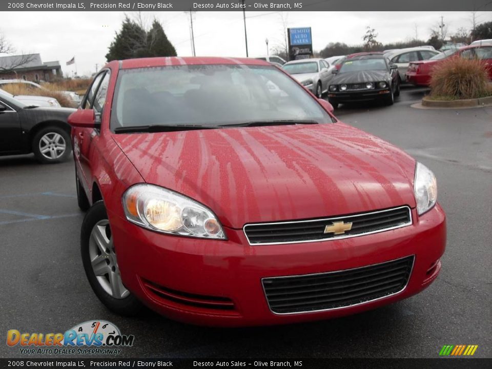 2008 Chevrolet Impala LS Precision Red / Ebony Black Photo #4