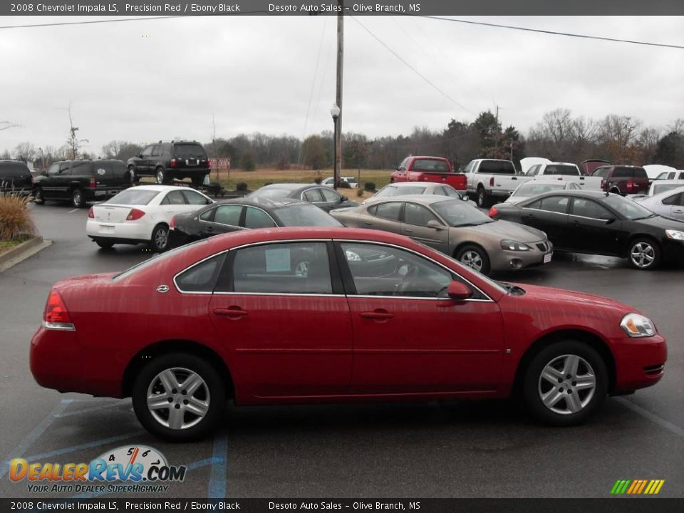 2008 Chevrolet Impala LS Precision Red / Ebony Black Photo #5