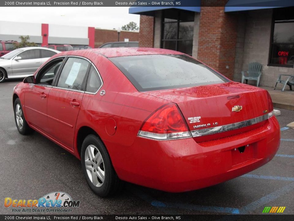 2008 Chevrolet Impala LS Precision Red / Ebony Black Photo #8