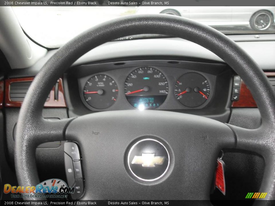 2008 Chevrolet Impala LS Precision Red / Ebony Black Photo #10