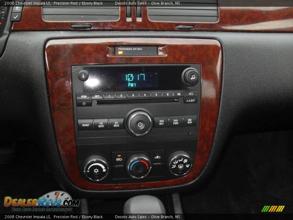 2008 Chevrolet Impala LS Precision Red / Ebony Black Photo #11