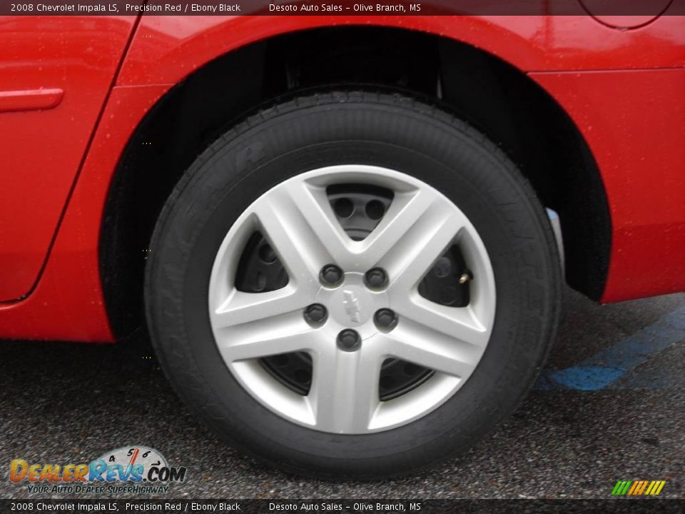 2008 Chevrolet Impala LS Precision Red / Ebony Black Photo #17
