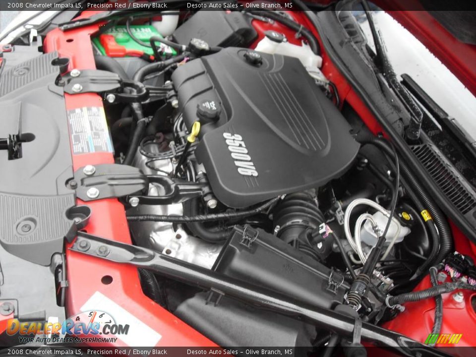 2008 Chevrolet Impala LS Precision Red / Ebony Black Photo #20