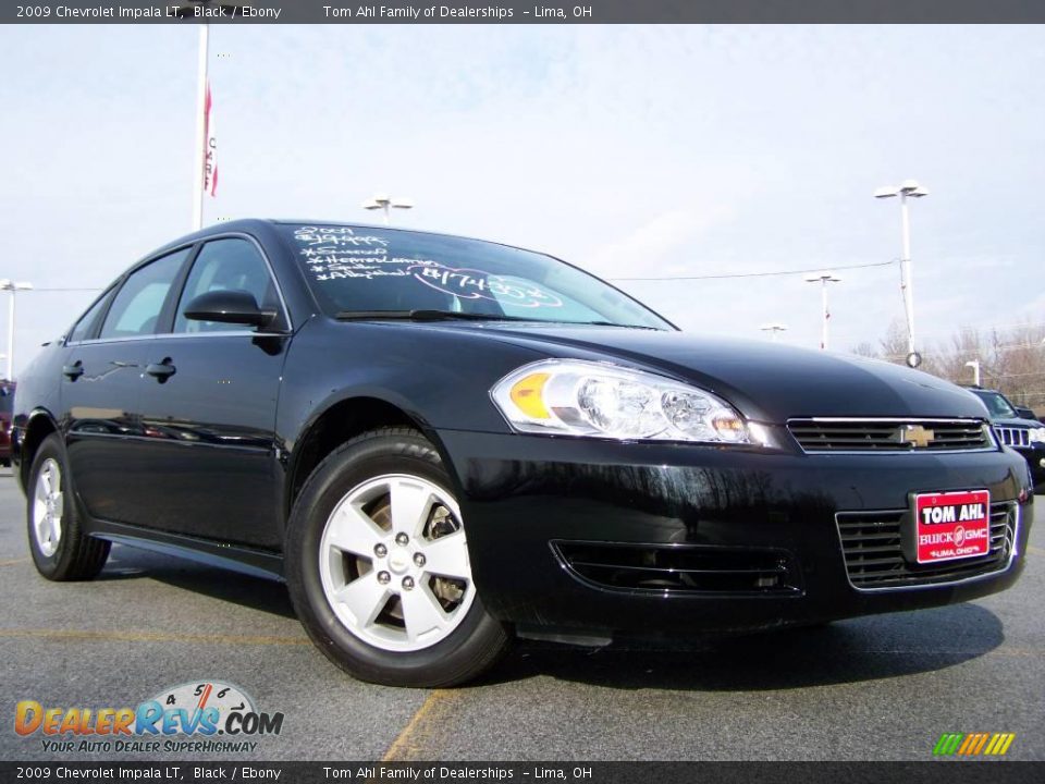 2009 Chevrolet Impala LT Black / Ebony Photo #1
