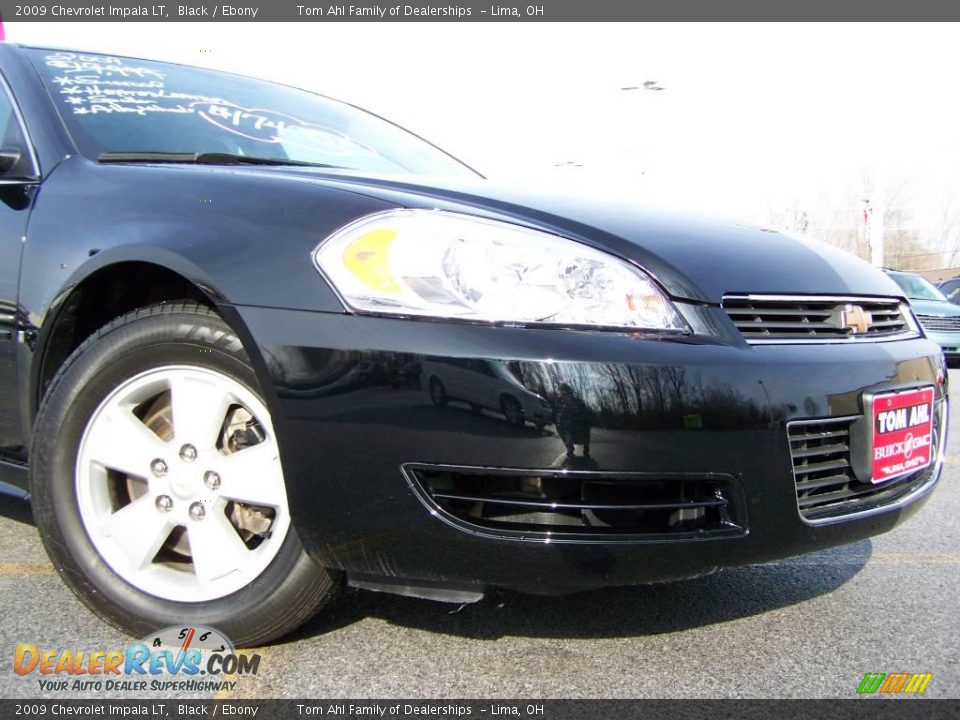 2009 Chevrolet Impala LT Black / Ebony Photo #2