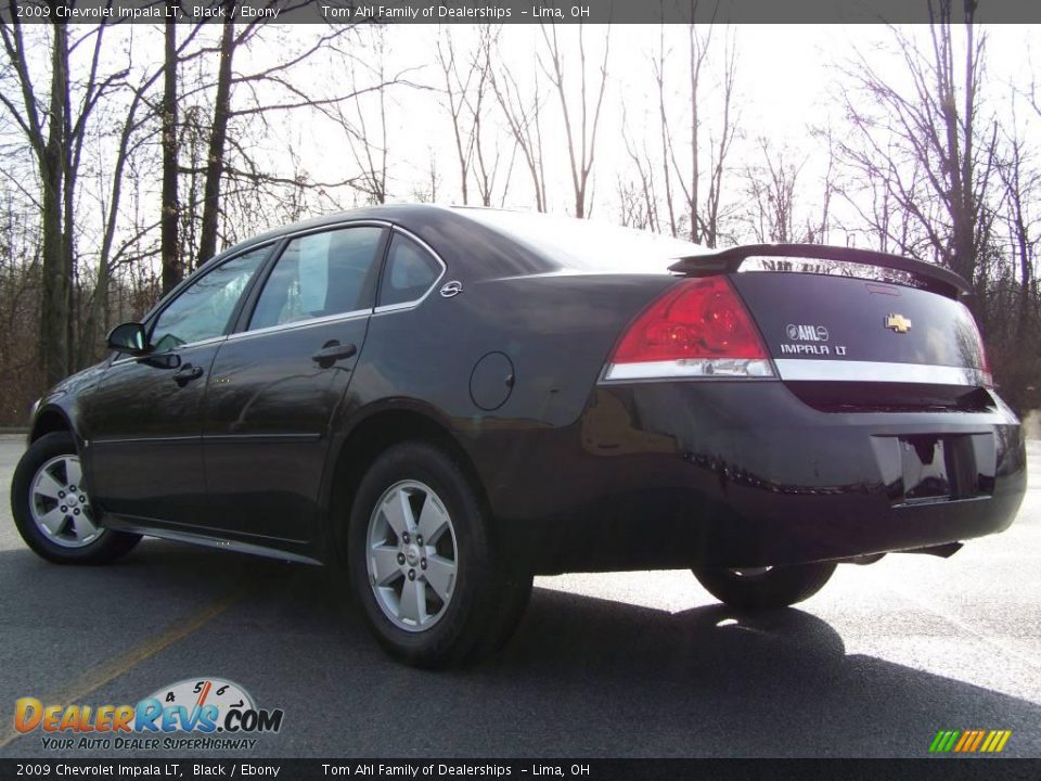 2009 Chevrolet Impala LT Black / Ebony Photo #4