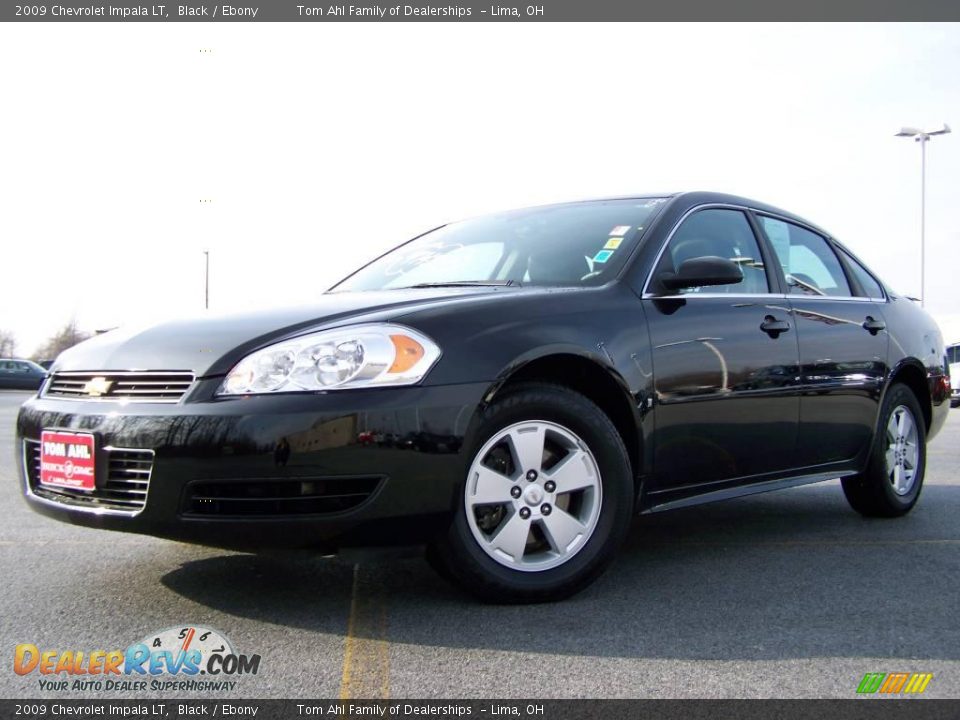 2009 Chevrolet Impala LT Black / Ebony Photo #5