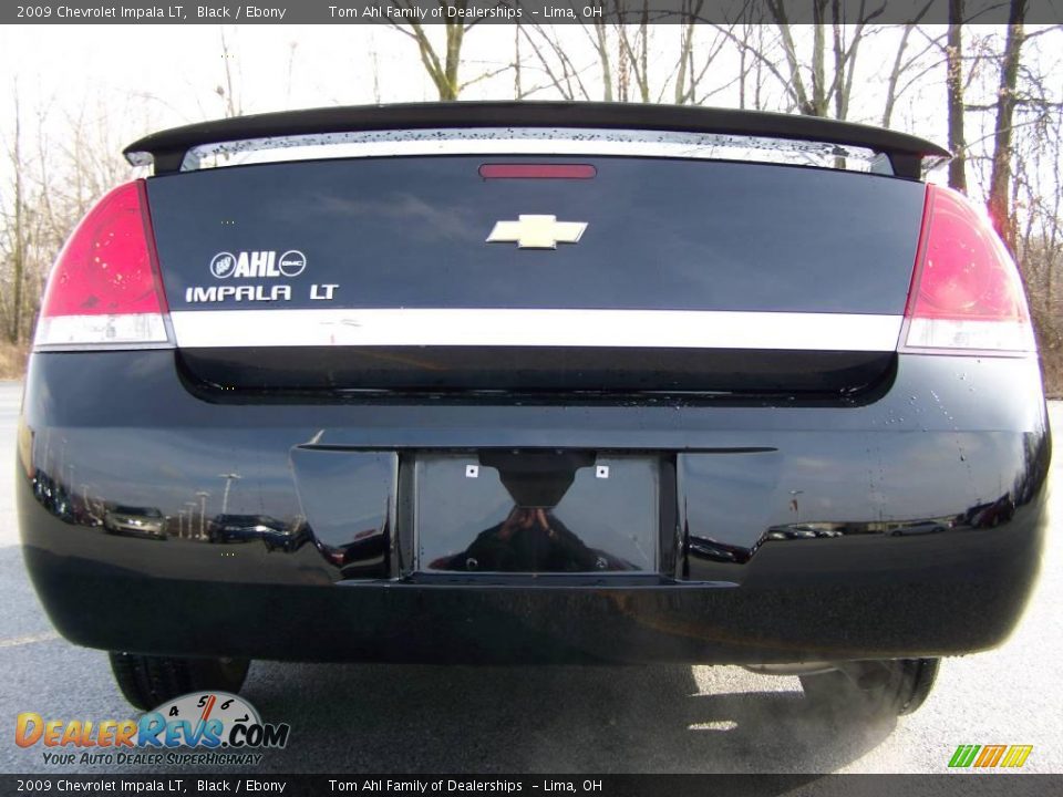 2009 Chevrolet Impala LT Black / Ebony Photo #6