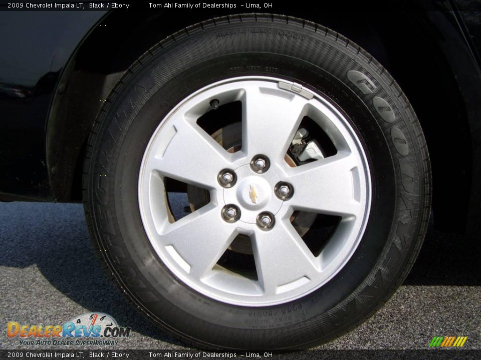 2009 Chevrolet Impala LT Black / Ebony Photo #8