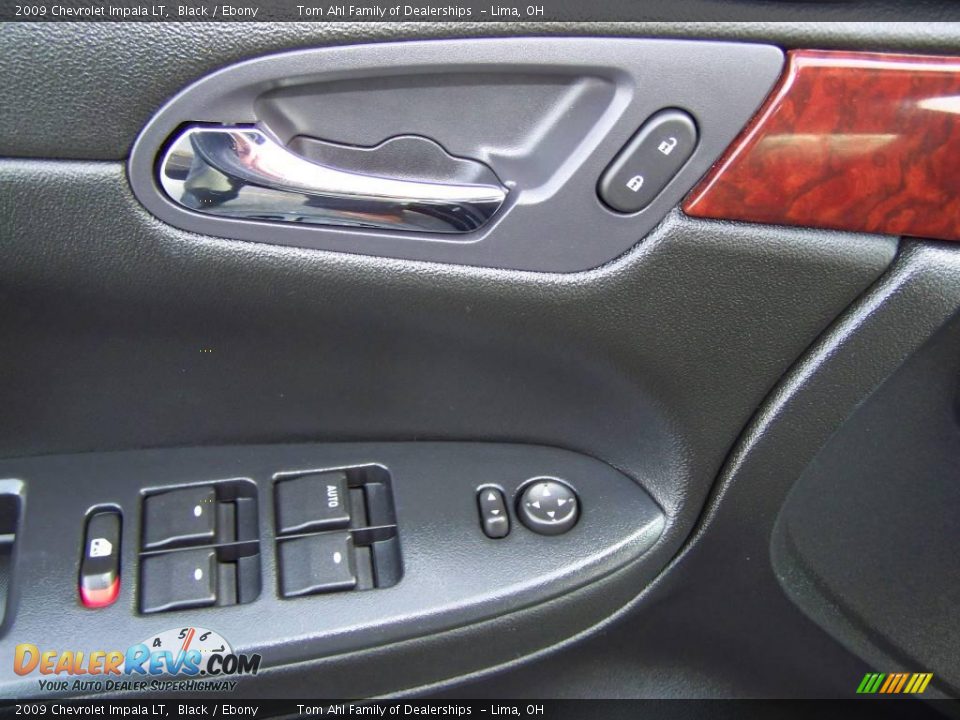 2009 Chevrolet Impala LT Black / Ebony Photo #12