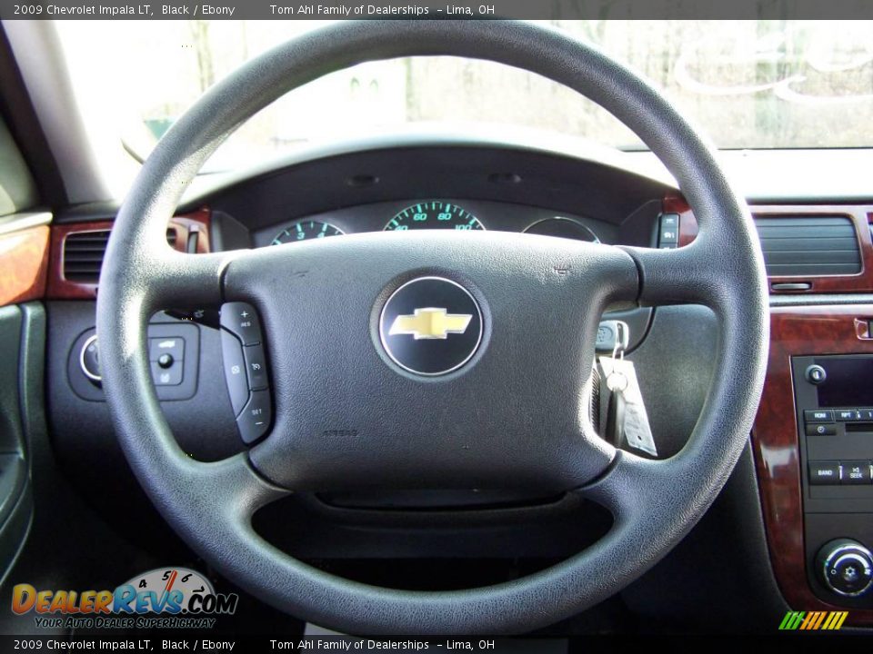 2009 Chevrolet Impala LT Black / Ebony Photo #20
