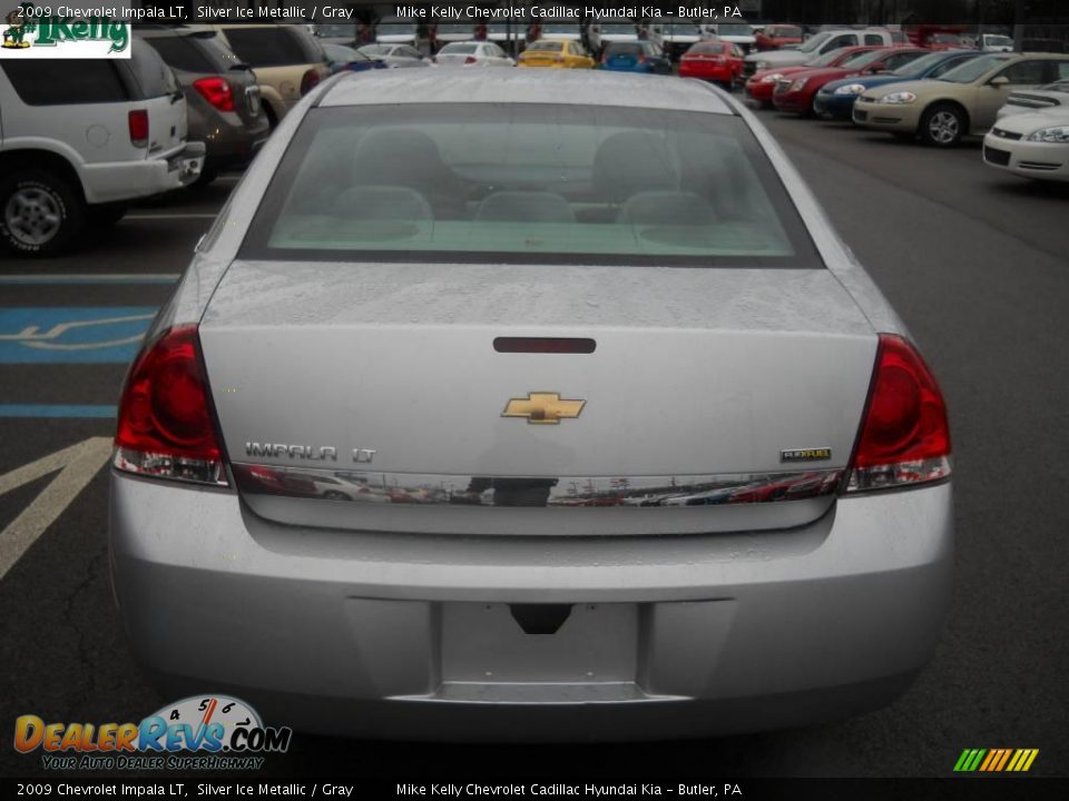 2009 Chevrolet Impala LT Silver Ice Metallic / Gray Photo #4