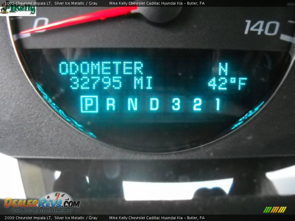 2009 Chevrolet Impala LT Silver Ice Metallic / Gray Photo #20