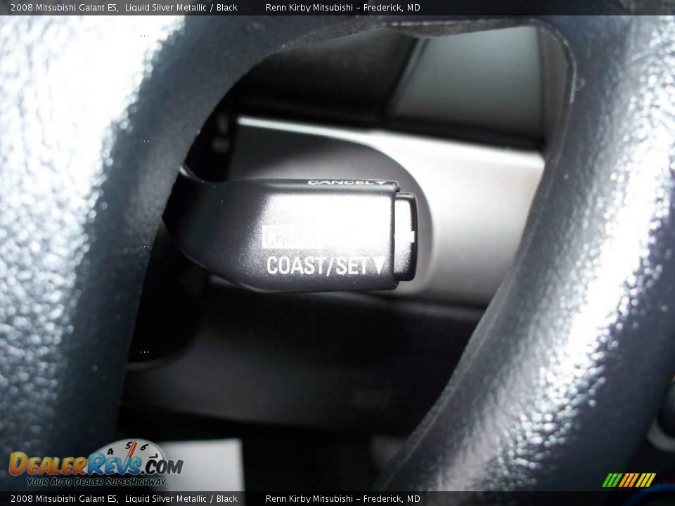 2008 Mitsubishi Galant ES Liquid Silver Metallic / Black Photo #7