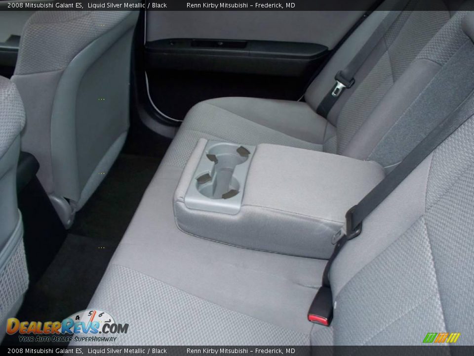 2008 Mitsubishi Galant ES Liquid Silver Metallic / Black Photo #15