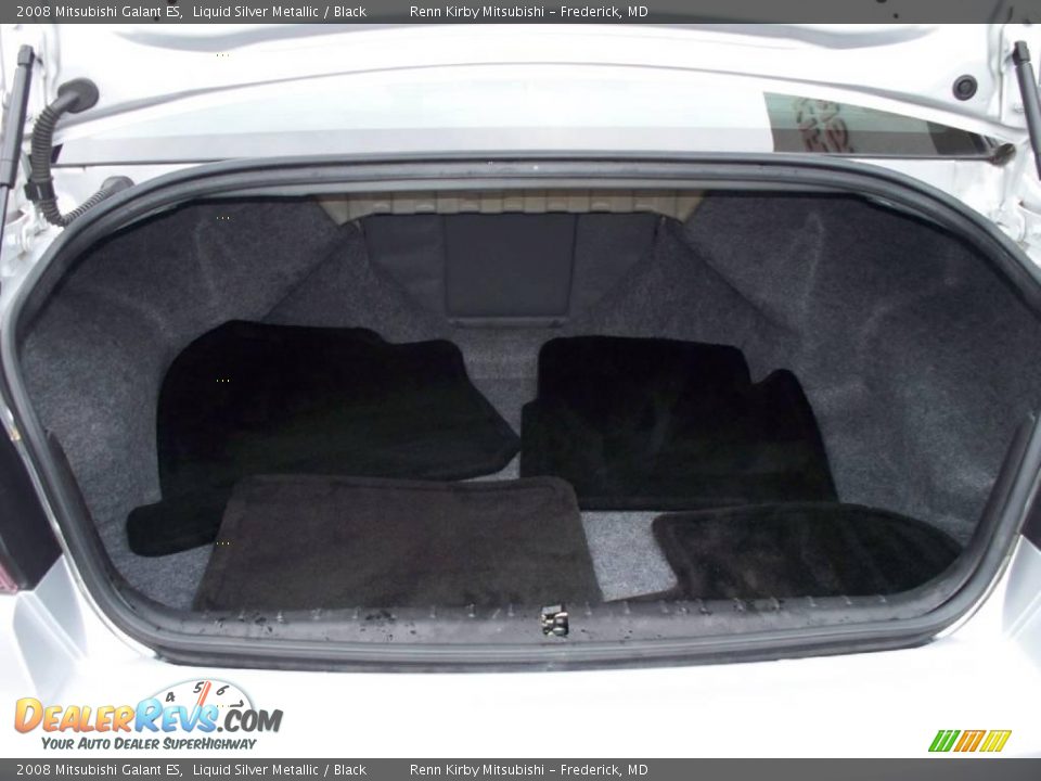 2008 Mitsubishi Galant ES Liquid Silver Metallic / Black Photo #16