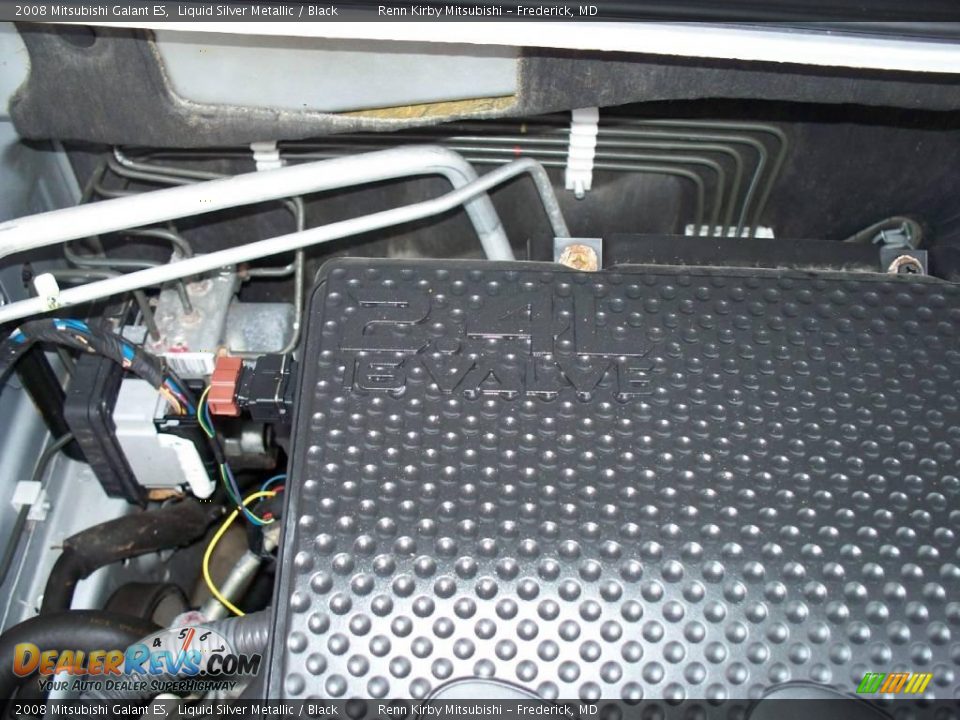 2008 Mitsubishi Galant ES Liquid Silver Metallic / Black Photo #20