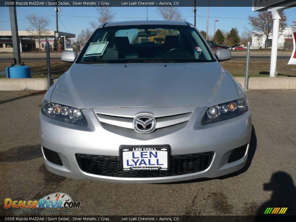 2008 Mazda MAZDA6 i Sport Sedan Silver Metallic / Gray Photo #2