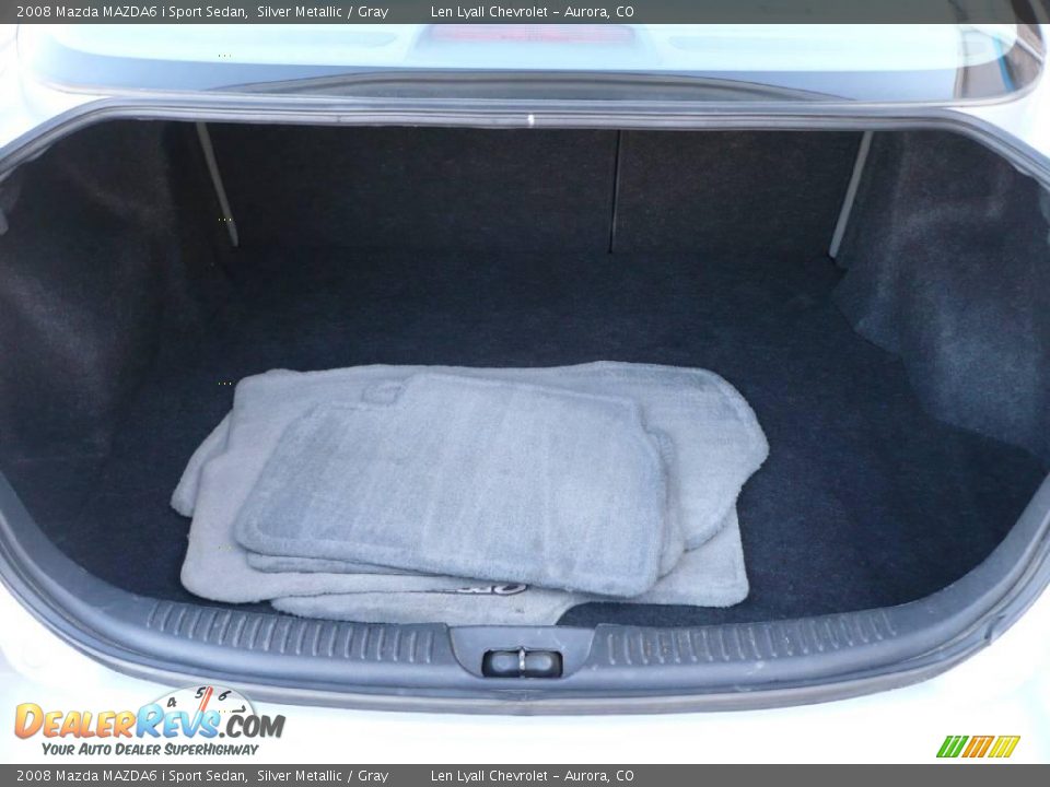 2008 Mazda MAZDA6 i Sport Sedan Silver Metallic / Gray Photo #11