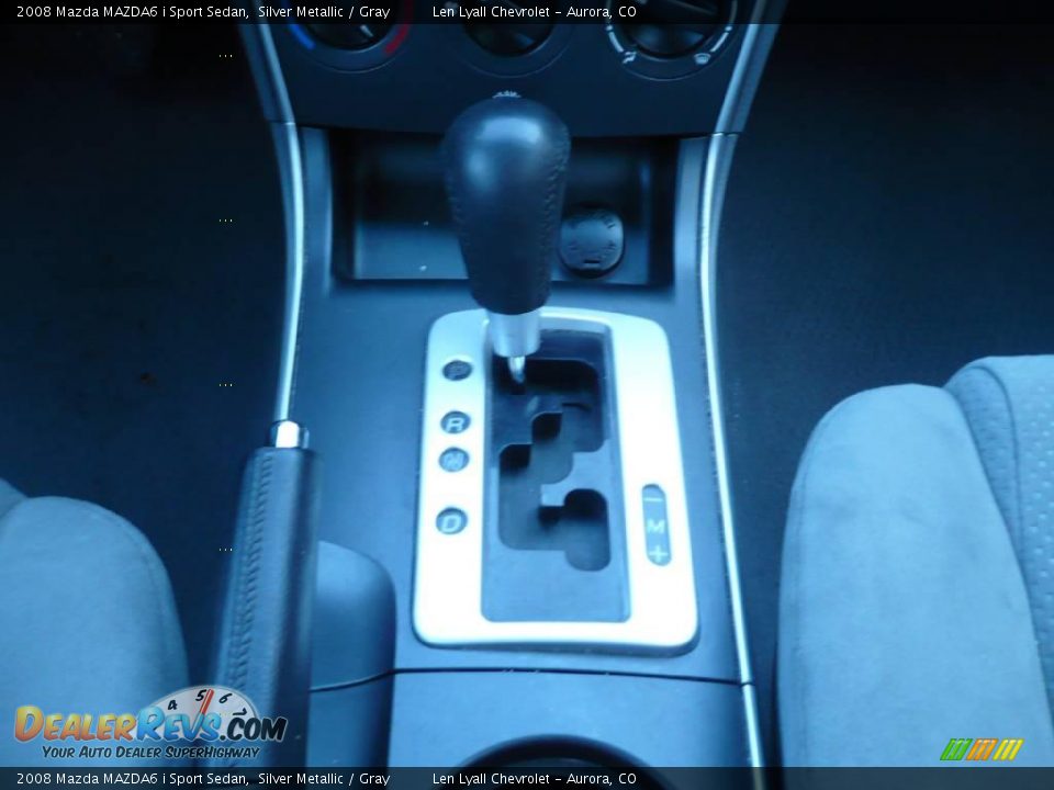 2008 Mazda MAZDA6 i Sport Sedan Silver Metallic / Gray Photo #16