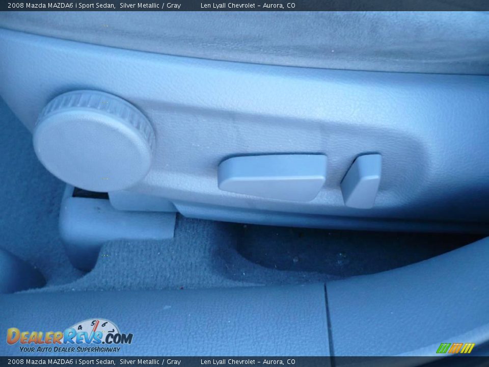 2008 Mazda MAZDA6 i Sport Sedan Silver Metallic / Gray Photo #20