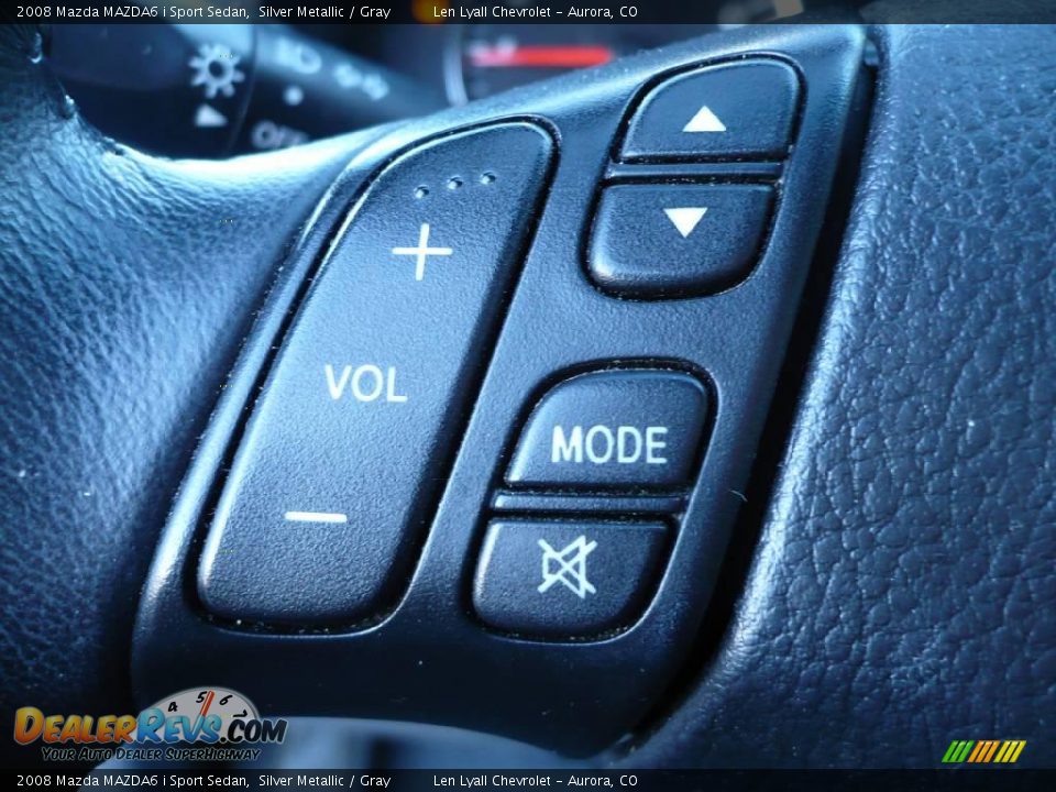 2008 Mazda MAZDA6 i Sport Sedan Silver Metallic / Gray Photo #21