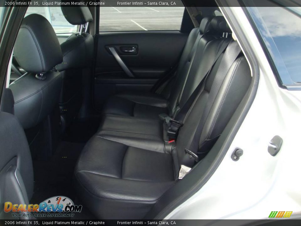 2006 Infiniti FX 35 Liquid Platinum Metallic / Graphite Photo #13