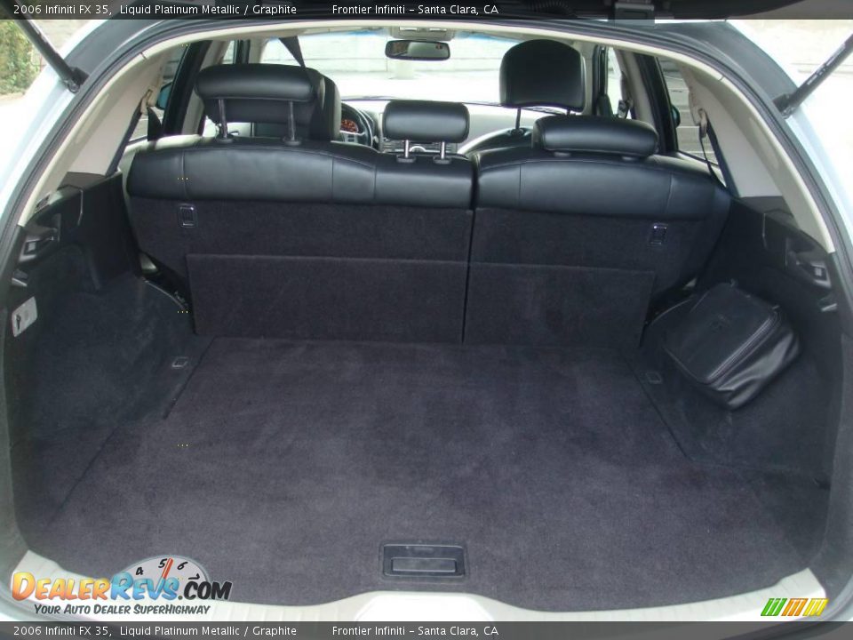 2006 Infiniti FX 35 Liquid Platinum Metallic / Graphite Photo #15