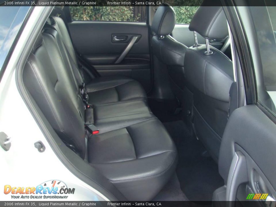 2006 Infiniti FX 35 Liquid Platinum Metallic / Graphite Photo #17