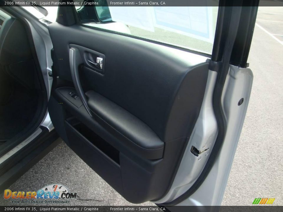 2006 Infiniti FX 35 Liquid Platinum Metallic / Graphite Photo #18